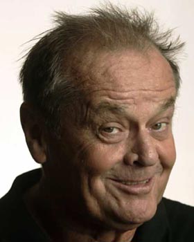 Jack Nicholson.